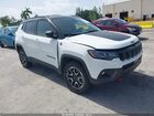 2026 Jeep Compass Trailhawk White vin: 3C4NJDDN4TT187928