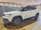 2025 Jeep Compass Trailhawk White vin: 3C4NJDDN5ST522743