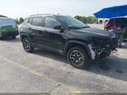 2024 Jeep Compass Trailhawk 4x4 Black vin: 3C4NJDDN6RT137282