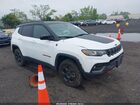 2024 Jeep Compass Trailhawk 4x4 White vin: 3C4NJDDN6RT578619