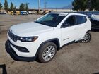 2022 Jeep Compass Latitude Lux White vin: 3C4NJDFB0NT206822