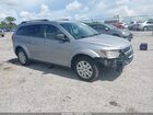 2017 Dodge Journey Se Silver vin: 3C4PDCAB0HT683420