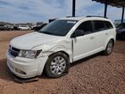 2020 Dodge Journey Se White vin: 3C4PDCAB0LT237065