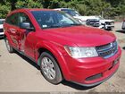 2020 Dodge Journey Se Value Red vin: 3C4PDCAB2LT235849