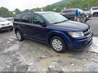 2019 Dodge Journey Se Value Package Синий vin: 3C4PDCAB5KT872121