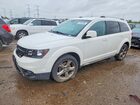 2016 Dodge Journey Crossroad White vin: 3C4PDCGB4GT148242