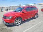 2017 Dodge Journey Crossroad Red vin: 3C4PDCGBXHT559811