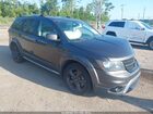 2018 Dodge Journey Crossroad Gray vin: 3C4PDCGG2JT490145