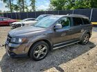 2017 Dodge Journey Crossroad Gray vin: 3C4PDCGG4HT531045