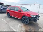 2018 Dodge Journey Crossroad Red vin: 3C4PDCGG4JT346600