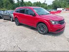 2017 Dodge Journey Se Awd Red vin: 3C4PDDAG1HT566902
