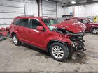 2016 Dodge Journey Sxt Red vin: 3C4PDDBG9GT200666
