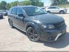 2018 Dodge Journey Crossroad Awd Gray vin: 3C4PDDGG7JT387342