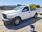 2019 Ram 1500 Classic Tradesman White vin: 3C6JR6DG4KG506277