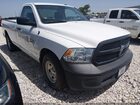 2017 Ram 1500 Tradesman  4x2 8' Box White vin: 3C6JR6DG7HG708183
