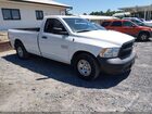 2017 Ram 1500 Tradesman  4x2 8' Box White vin: 3C6JR6DG8HG764875