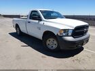 2019 Ram 1500 Classic Tradesman  4x4 8' Box White vin: 3C6JR7DG2KG609591