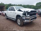 2019 Ram 2500 Big Horn  4x4 6'4 Box White vin: 3C6UR5DL2KG689294