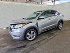 2018 Honda Hr-v Lx Gray vin: 3CZRU5H30JM713724