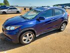 2016 Honda Hr-v Lx Blue vin: 3CZRU5H32GM716178