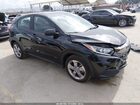 2020 Honda Hr-v 2wd Lx Black vin: 3CZRU5H37LM713657