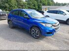 2019 Honda Hr-v Sport Blue vin: 3CZRU6H12KG734997