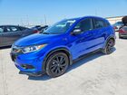 2021 Honda Hr-v Sport Blue vin: 3CZRU6H12MM754199