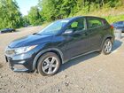 2019 Honda Hr-v Lx Black vin: 3CZRU6H30KG734837