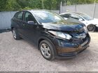 2017 Honda Hr-v Lx Black vin: 3CZRU6H31HG708675