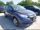 2017 Honda Hr-v Lx Blue vin: 3CZRU6H36HG705464