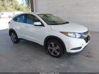2018 Honda Hr-v Lx White vin: 3CZRU6H39JM707099