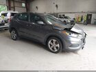 2021 Honda Hr-v Awd Lx Gray vin: 3CZRU6H39MM721508