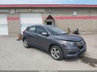 2021 Honda Hr-v Awd Lx Gray vin: 3CZRU6H39MM744299
