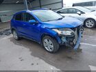 2020 Honda Hr-v Awd Ex Blue vin: 3CZRU6H55LM710635