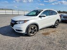 2018 Honda Hr-v Ex White vin: 3CZRU6H56JM710835