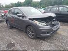 2021 Honda Hr-v Awd Ex-l Gray vin: 3CZRU6H74MM705610