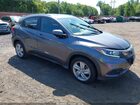 2019 Honda Hr-v Ex-l Gray vin: 3CZRU6H75KM705290