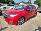 2020 Honda Hr-v Touring Red vin: 3CZRU6H97LM707898