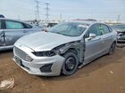 2019 Ford Fusion Sel Silver vin: 3FA6P0CD7KR254284