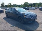 2019 Ford Fusion Sel Черный vin: 3FA6P0CD8KR237221