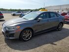 2020 Ford Fusion Sel Серый vin: 3FA6P0CDXLR137171