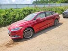 2018 Ford Fusion Titanium/platinum Maroon vin: 3FA6P0D91JR247341