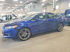 2016 Ford Fusion Titanium Blue vin: 3FA6P0D95GR214979
