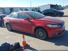 2016 Ford Fusion Titanium Red vin: 3FA6P0D97GR108629