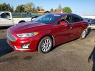 2019 Ford Fusion Titanium Maroon vin: 3FA6P0D97KR210893
