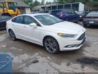 2017 Ford Fusion Platinum/titanium White vin: 3FA6P0D98HR239733
