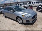 2020 Ford Fusion S Silver vin: 3FA6P0G70LR228356
