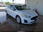 2020 Ford Fusion S White vin: 3FA6P0G71LR201568