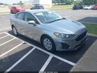 2020 Ford Fusion S Silver vin: 3FA6P0G71LR232934