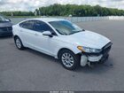 2018 Ford Fusion S White vin: 3FA6P0G72JR146819
